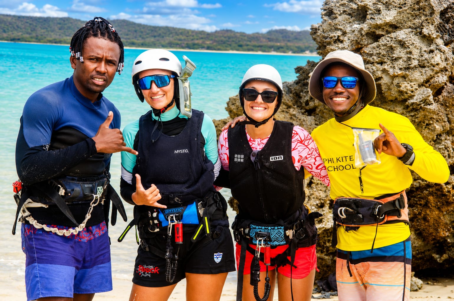 Heure dorée kitesurf